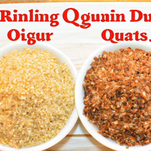 Comparing the Nutritional Benefits of Quinoa and Brown Rice
