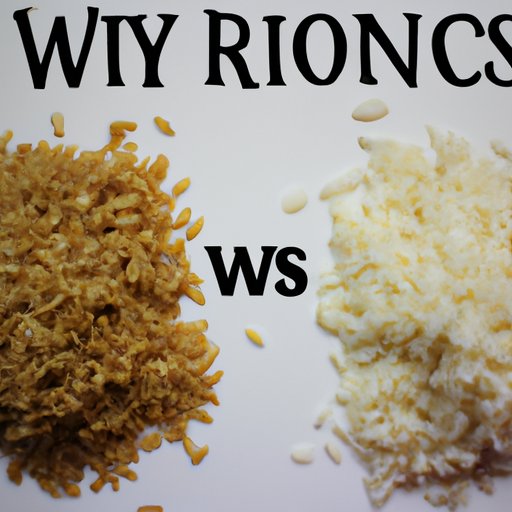 Exploring the Benefits and Disadvantages of Eating White vs. Brown Rice