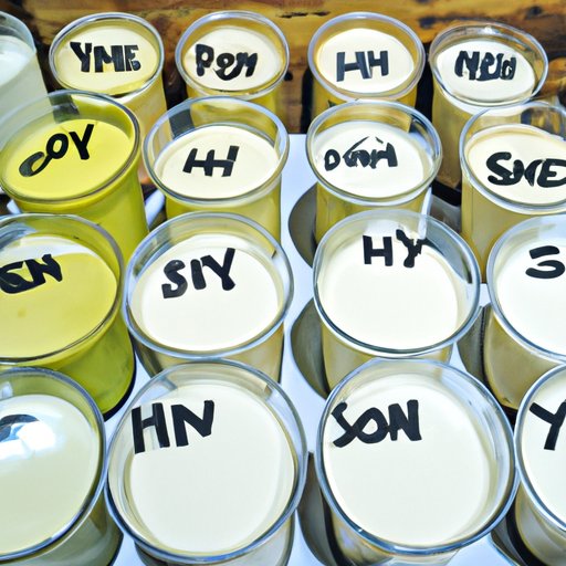 A Look at the Different Types of Soy Milk Available on the Market