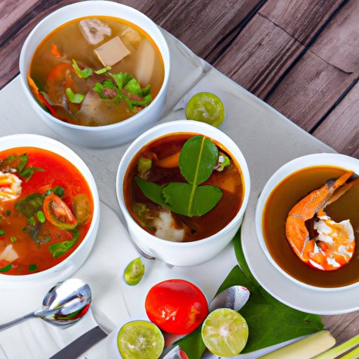 Comparing Tom Yum Soup to Other Popular Soups