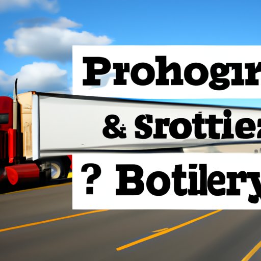 Exploring the Pros and Cons of Trucking Automation