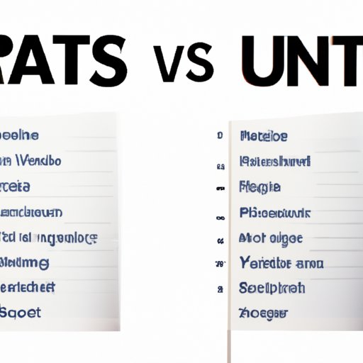 Comparing UTS to Other Universities