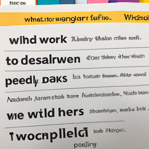 Utilizing Words Their Way to Help Struggling Readers