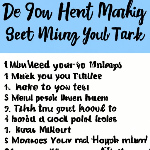 Tips for Taking Care of Mental Health