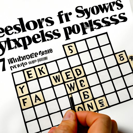 Benefits of Doing the NY Times Crossword Puzzle