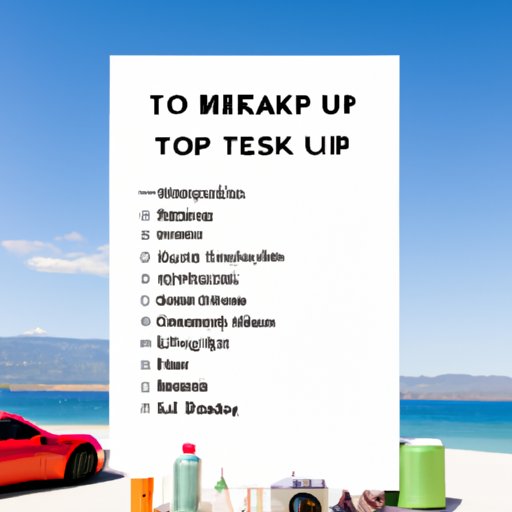 The Ultimate Road Trip Packing List