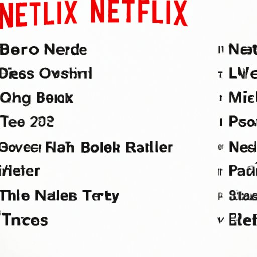 List of the Most Anticipated Netflix Movies of 2022