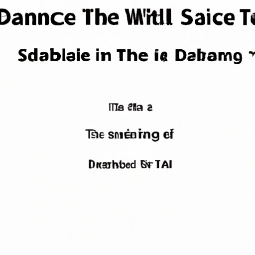 An Analysis of the Shall We Dance Album