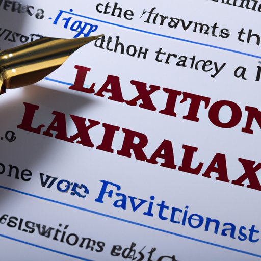 The Impact of Tax Laws on Personal Assets