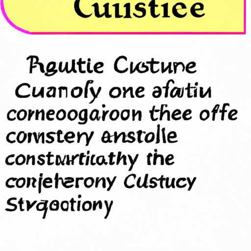 Write an Article Summarizing Customs of Different Cultures