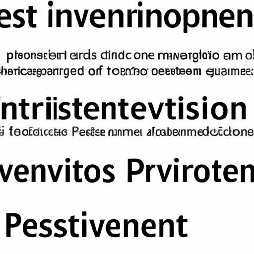 Identifying and Exploring Different Types of Physical Investments