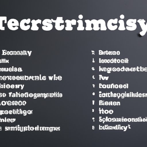 The Top 10 Most Commonly Used Science Terms