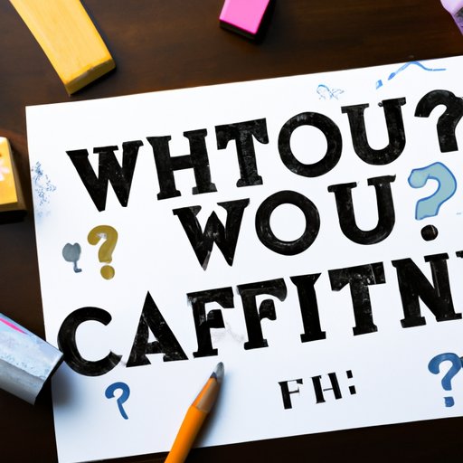 Crafting the Right Questions for Your Own Financial Situation