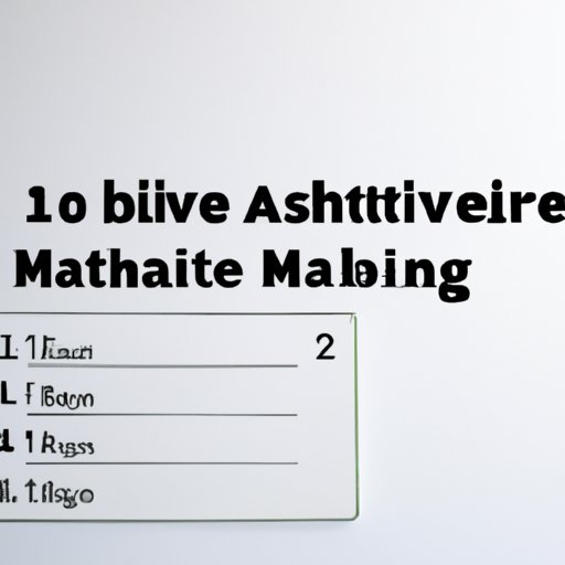 Create a Listicle of the Top 10 Sites for Affiliate Marketing