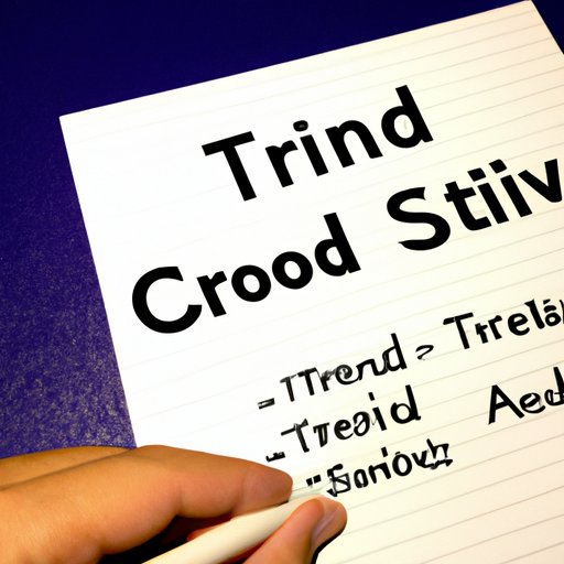 Using Trade Lines to Establish Good Credit History