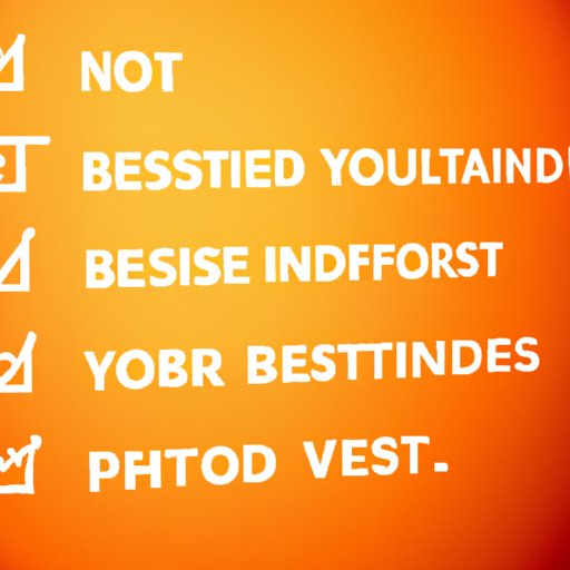 Strategies for Choosing the Best Bond Investment