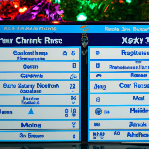 An Overview of Christmas Music Channels on Sirius XM