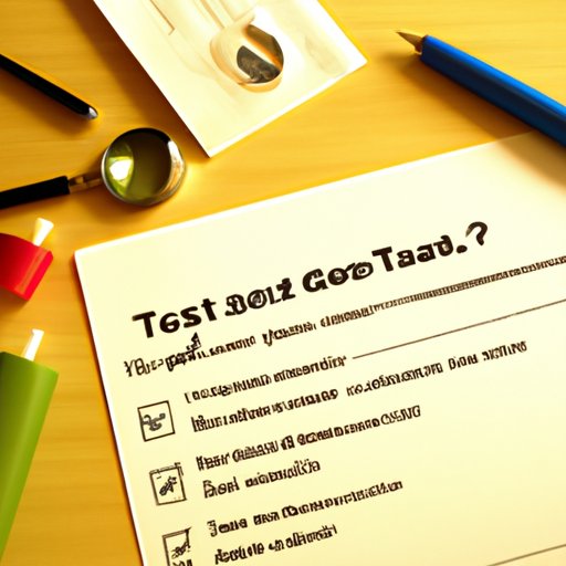 Navigating the Requirements: What Tests to Take for Travel