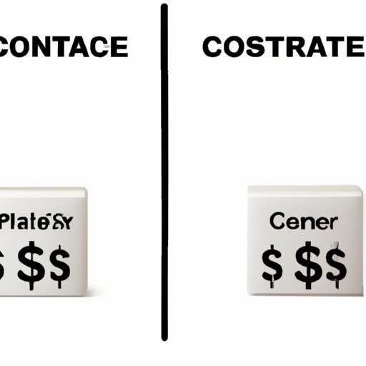 Comparison of Cost and Convenience