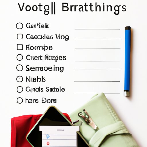 What to Bring on a Trip: An Essential Checklist