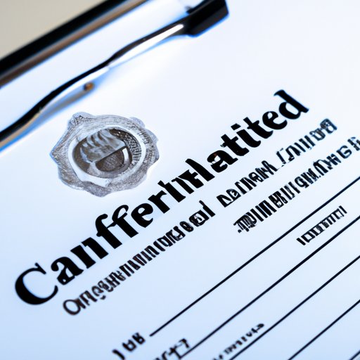 Obtain Necessary Licenses and Certifications