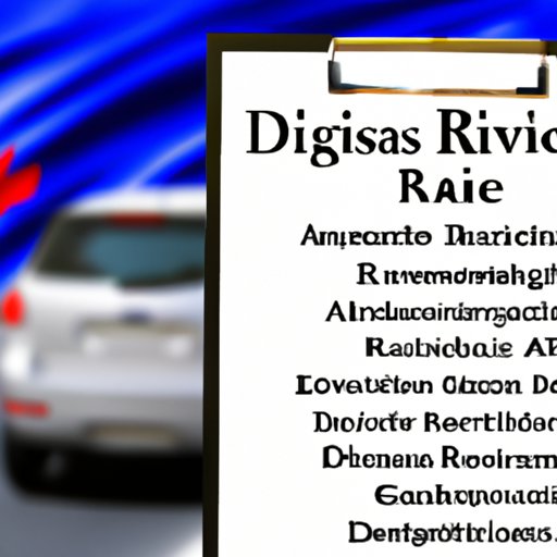 Research Driving Regulations in Canada