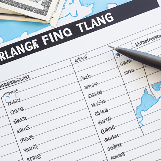 Preparing for the Flight: Finding Affordable Fares and Choosing a Convenient Schedule