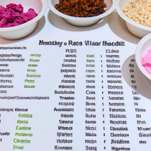 Examining the Nutritional Content of Various Breakfast Options