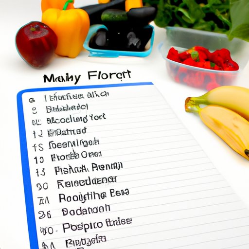 Building a Meal Plan for Healthy Eating
