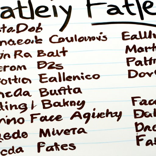 List of Foods with Healthy Fats