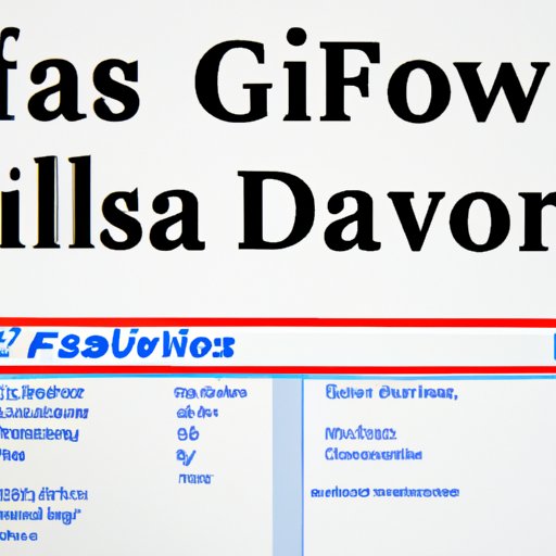 A Guide to Finding the Right Financial Adviser Using a Government Database
