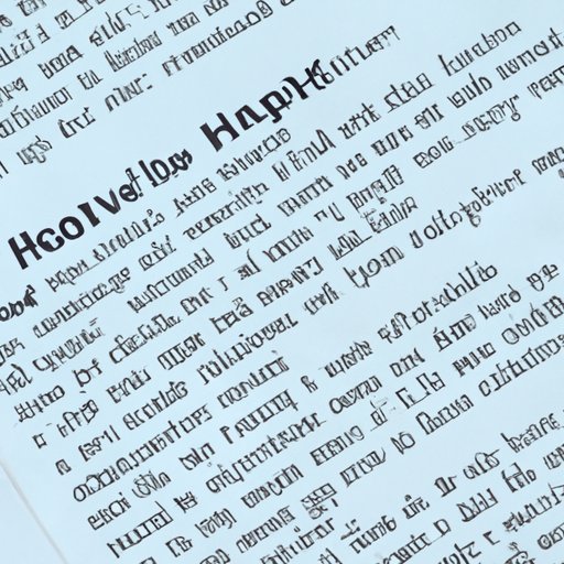 Overview of Health Flexible Spending Accounts