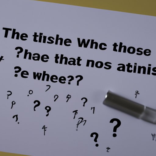Exploring the Meaning of a Testable Question in Science