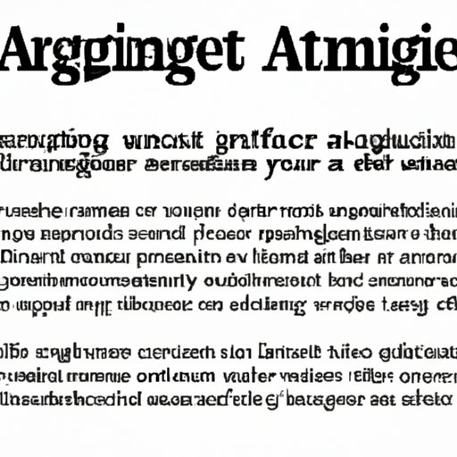 Analyzing the Impact of Argumentative Writing