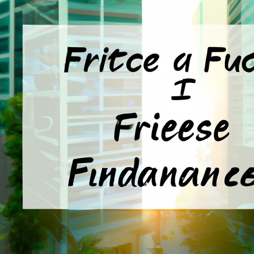 A Guide to Choosing the Right Business Finance Degree Program