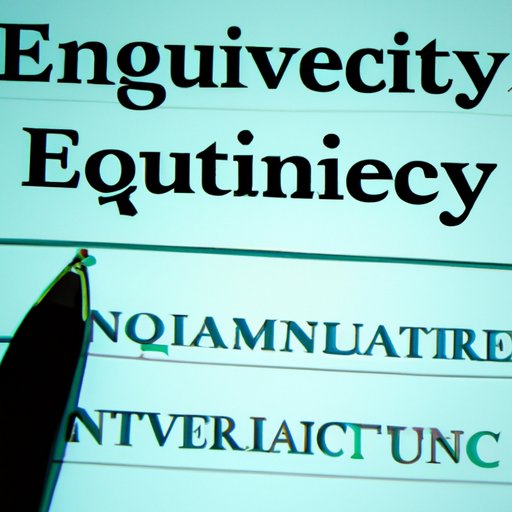 Exploring the Basics of Equity in Finance