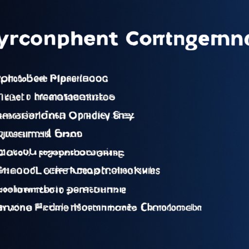 Overview of New Developments in the Crypto Space