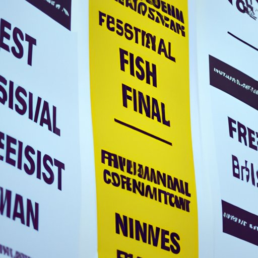 Types of Films Shown at the Festival