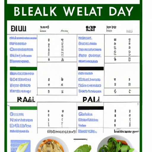 Sample Meal Plans for the 11:11 Diet