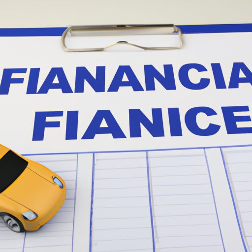 A Financial Guide to Finding the Right Car Financing Company