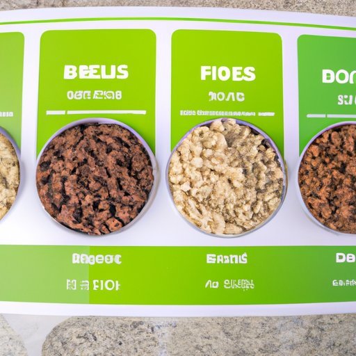 Comparing Different Dog Kibble Brands Based on Nutritional Values