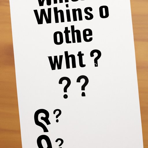 Questions to Consider When Making a Decision