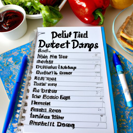 Tips for Planning Meals on a Diabetes Diet