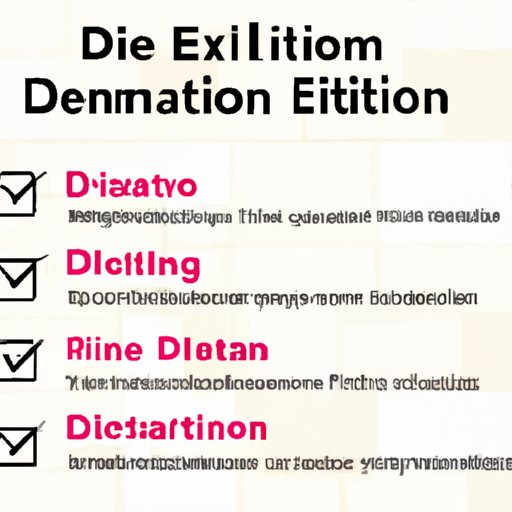 Steps to Follow When Implementing an Elimination Diet