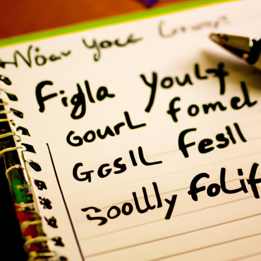 Setting Financial Goals for Yourself