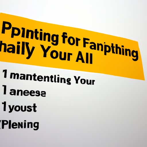 Identifying Your Goals and Priorities: The First Step in Financial Planning