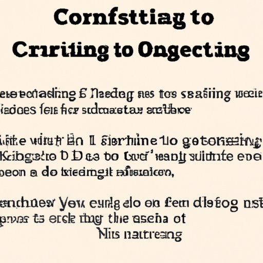 Crafting an Introduction: The Importance of the Initial Steps of Writing