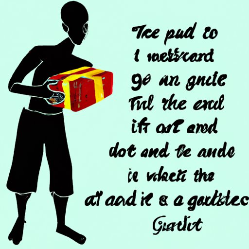 The Moral of the Parable of Talents: Making Good Use of Our Gifts