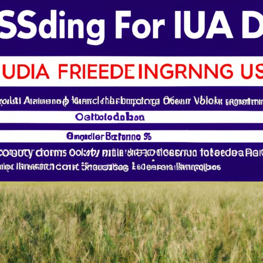What You Need to Know About USDA Financing Program