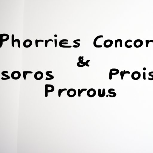 Researching the Pros and Cons of Different Types of Businesses